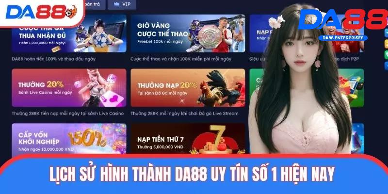 DA 88 Win nhà cái cá cược hàng đầu